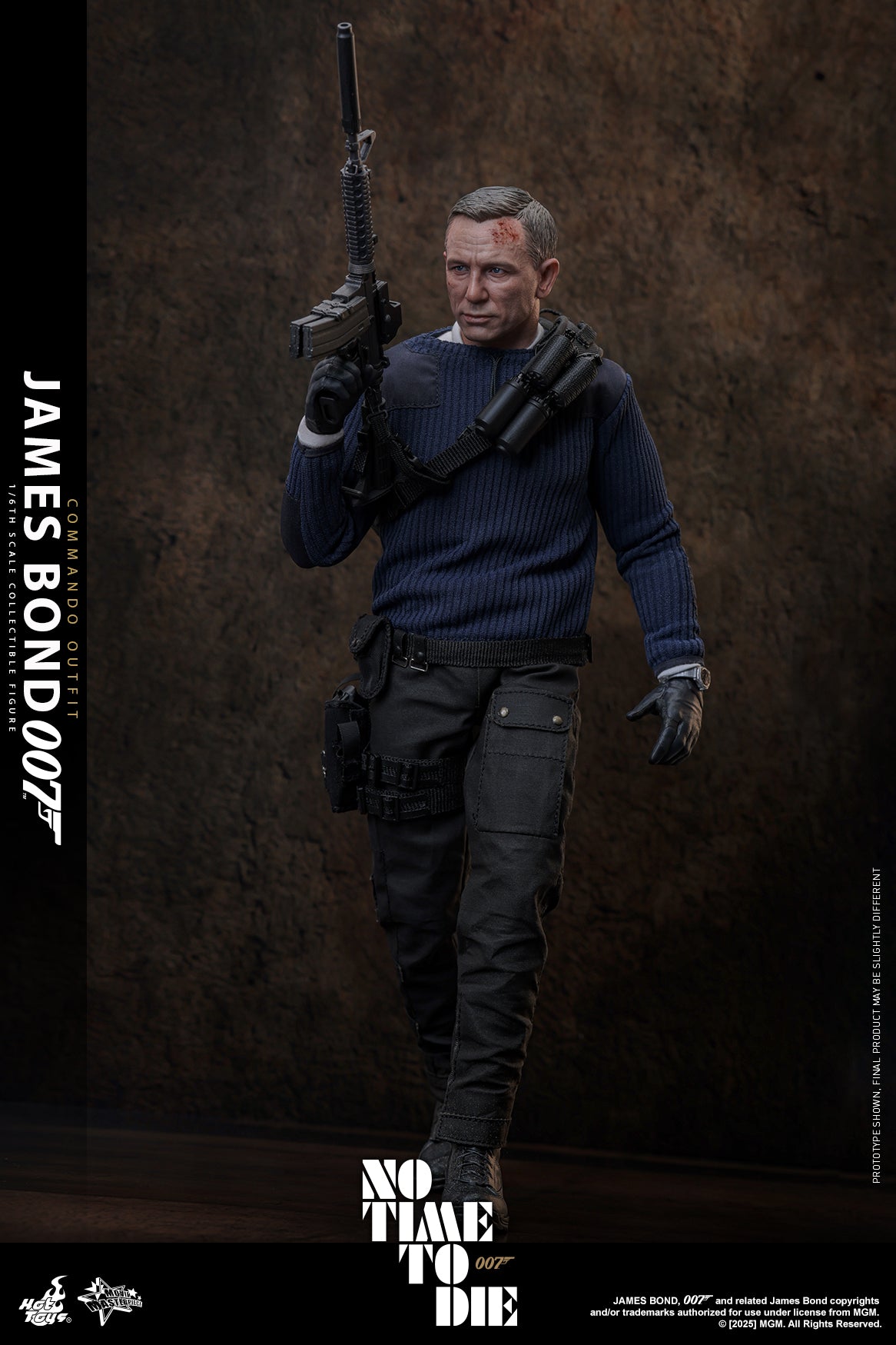 Hot Toys – MMS804 – JAMES BOND (No Time To Die): James Bond (Commando Outfit) 1/6th scale Collectible Set