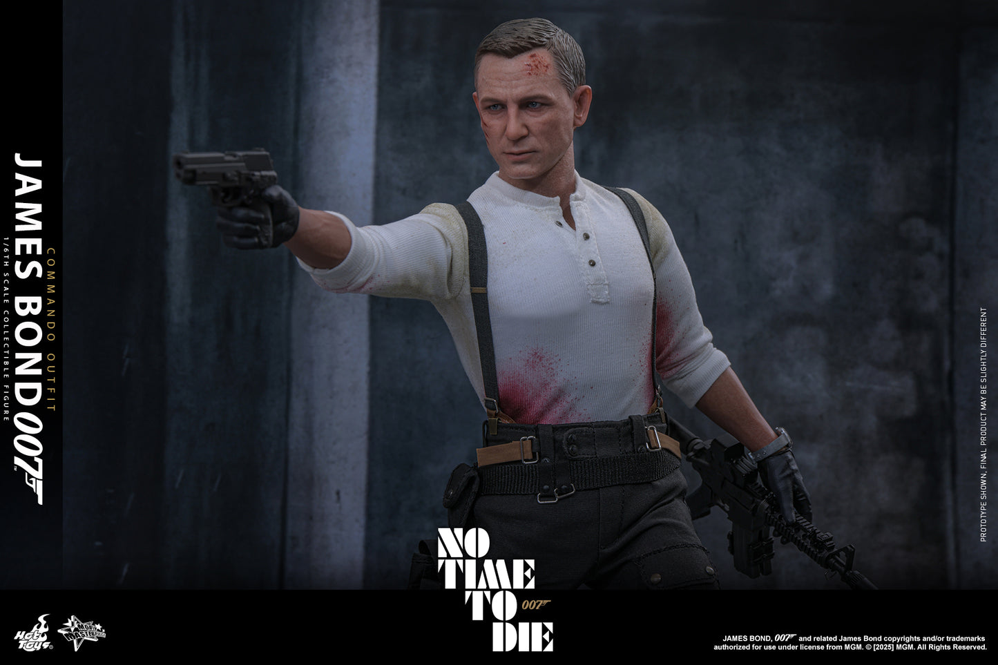 Hot Toys – MMS804 – JAMES BOND (No Time To Die): James Bond (Commando Outfit) 1/6th scale Collectible Set