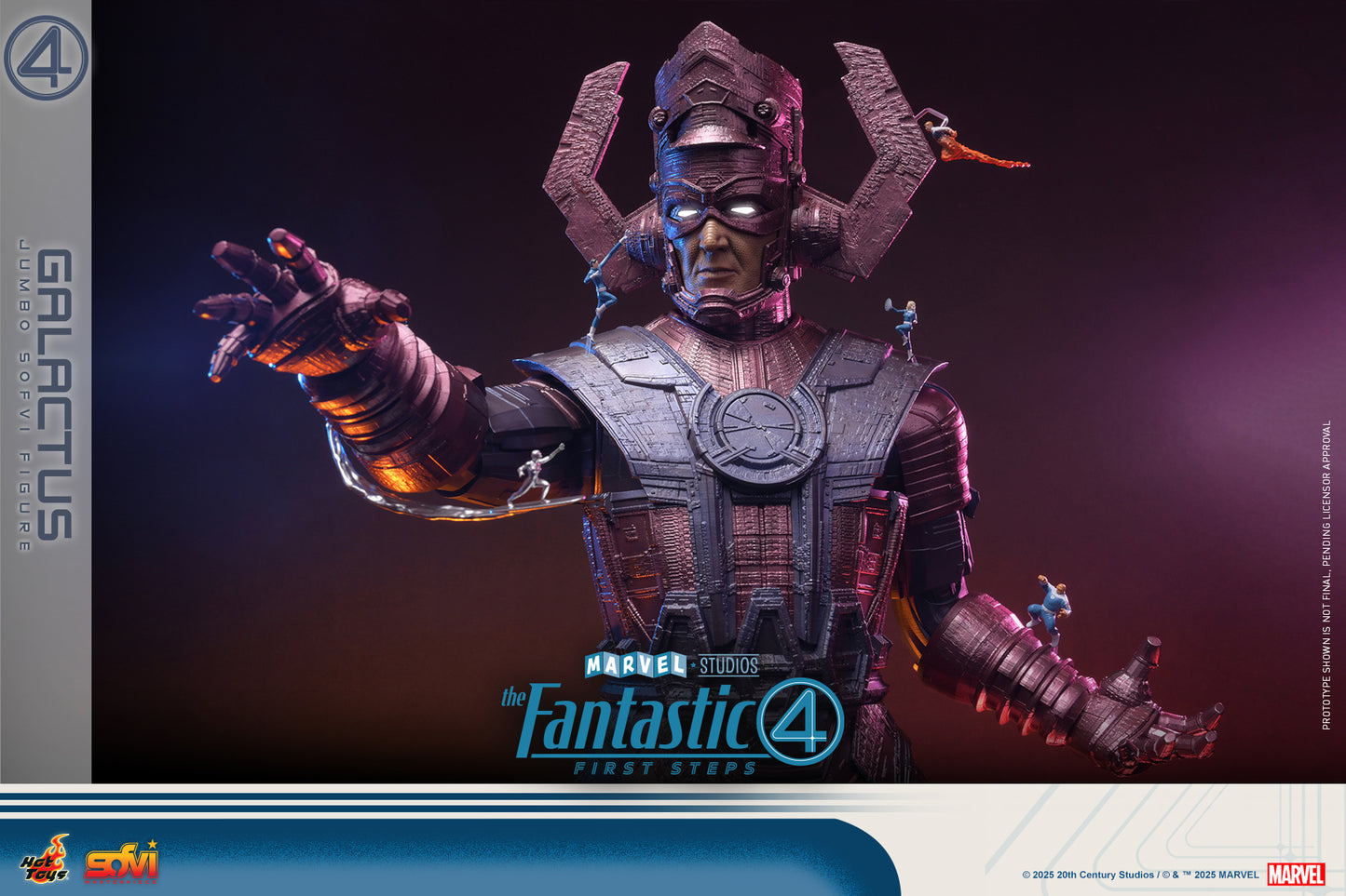 Hot Toys – SMS001J – The Fantastic Four: First Steps: Galactus Jumbo SOFVI Collectible Figure