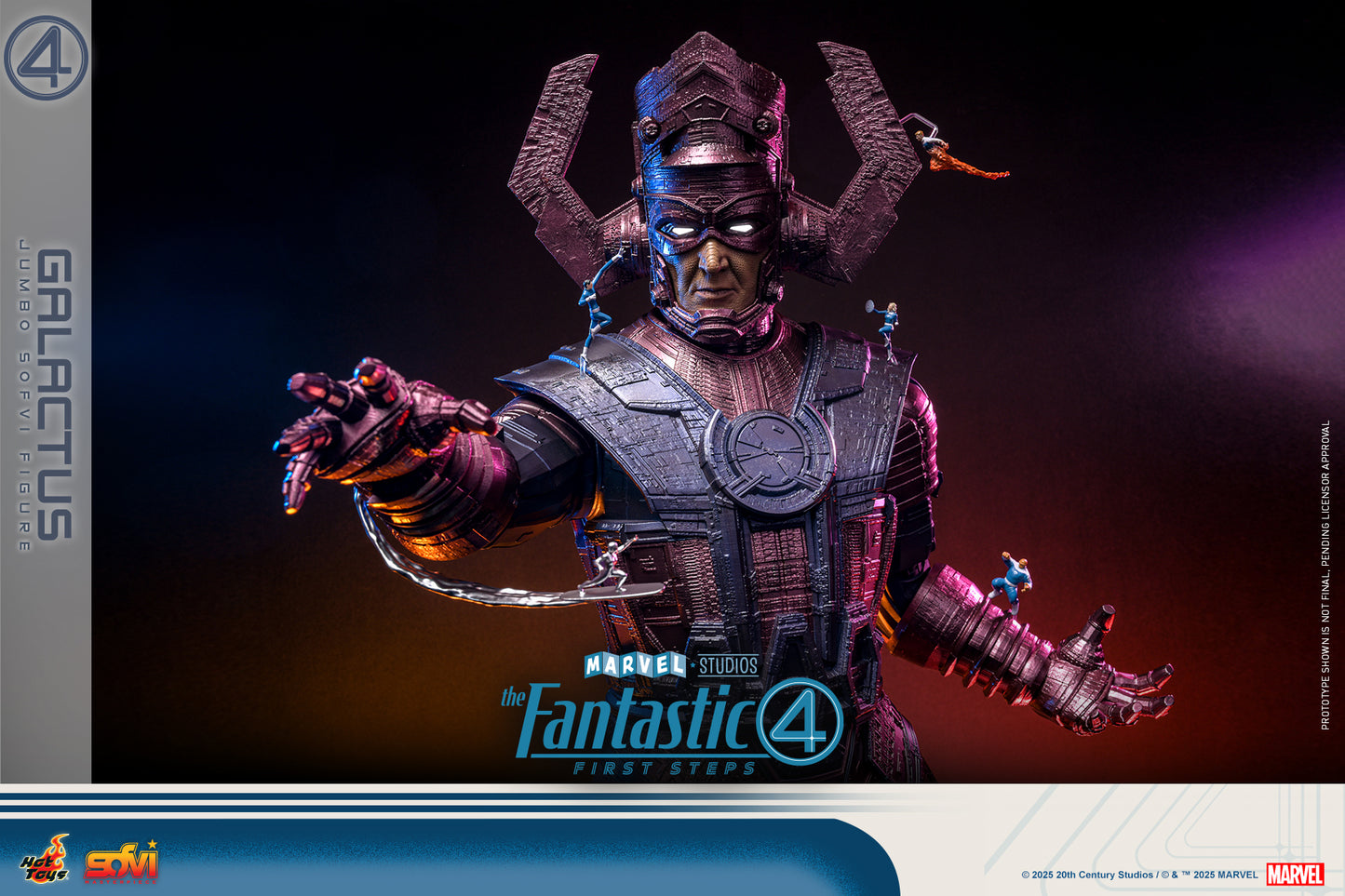 Hot Toys – SMS001J – The Fantastic Four: First Steps: Galactus Jumbo SOFVI Collectible Figure