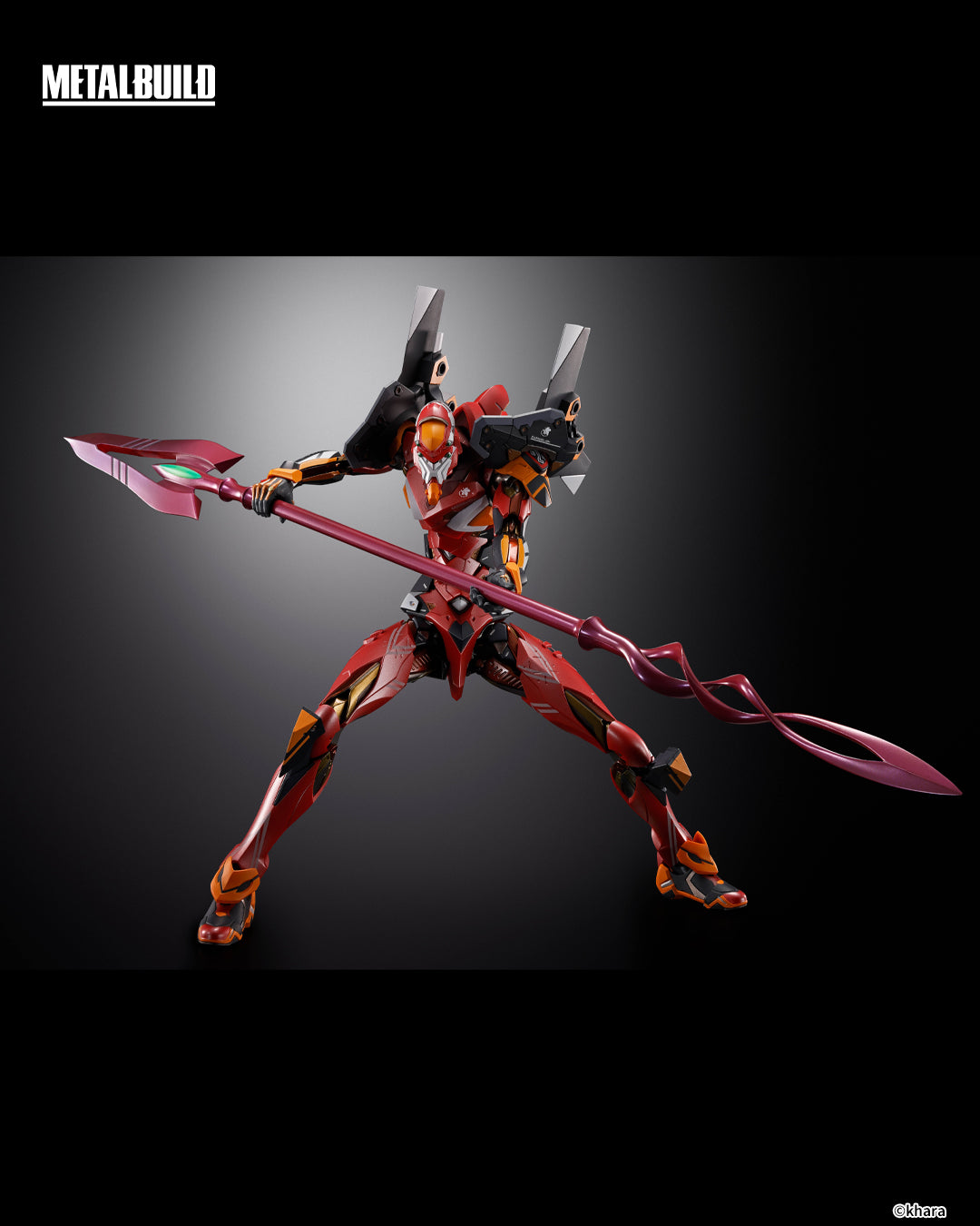 Tamashii Nations - Metal Build - EVANGELION PRODUCTION MODEL-02 30th with the spear of Cassius
