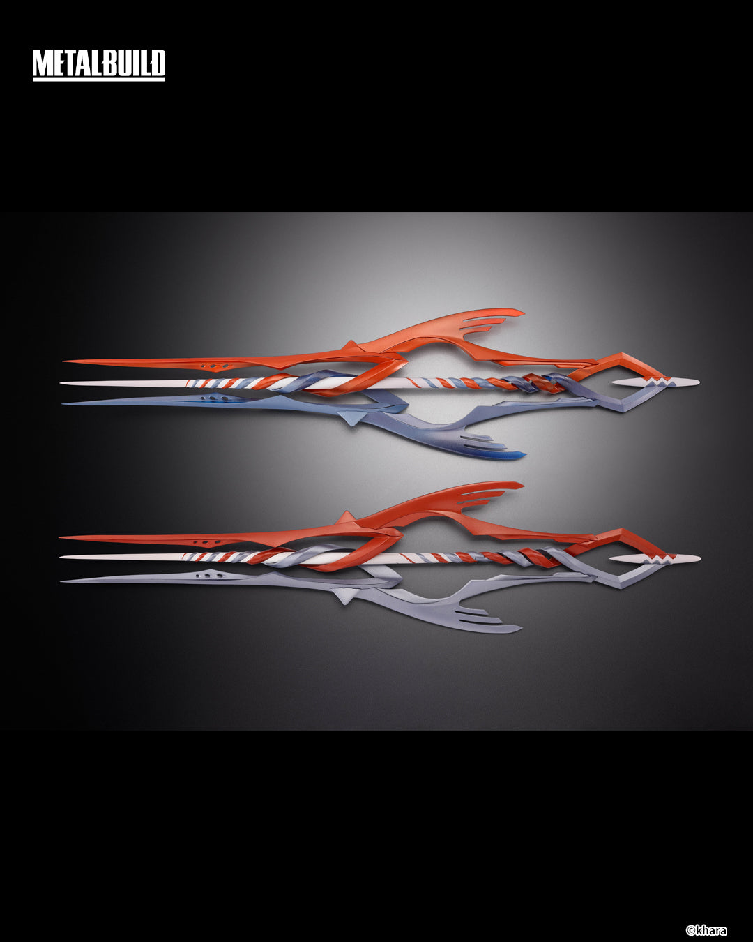 Tamashii Nations - Metal Build - EVANGELION: 3 SPEARS SET FOR EVANGELION 30th with the spear Another color