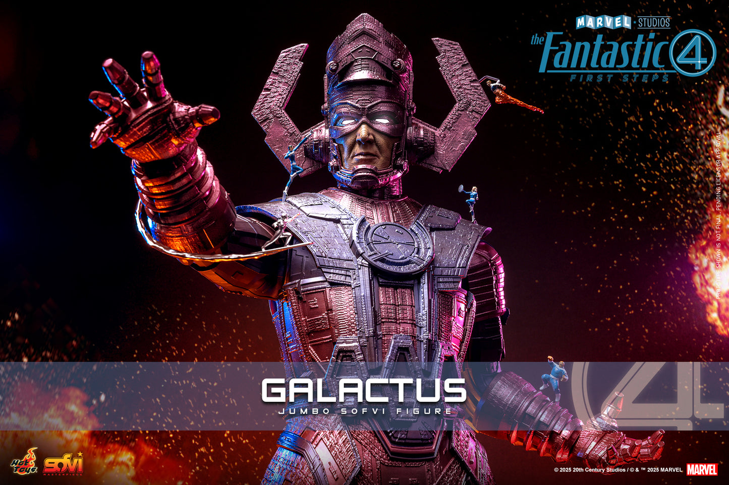 Hot Toys – SMS001J – The Fantastic Four: First Steps: Galactus Jumbo SOFVI Collectible Figure