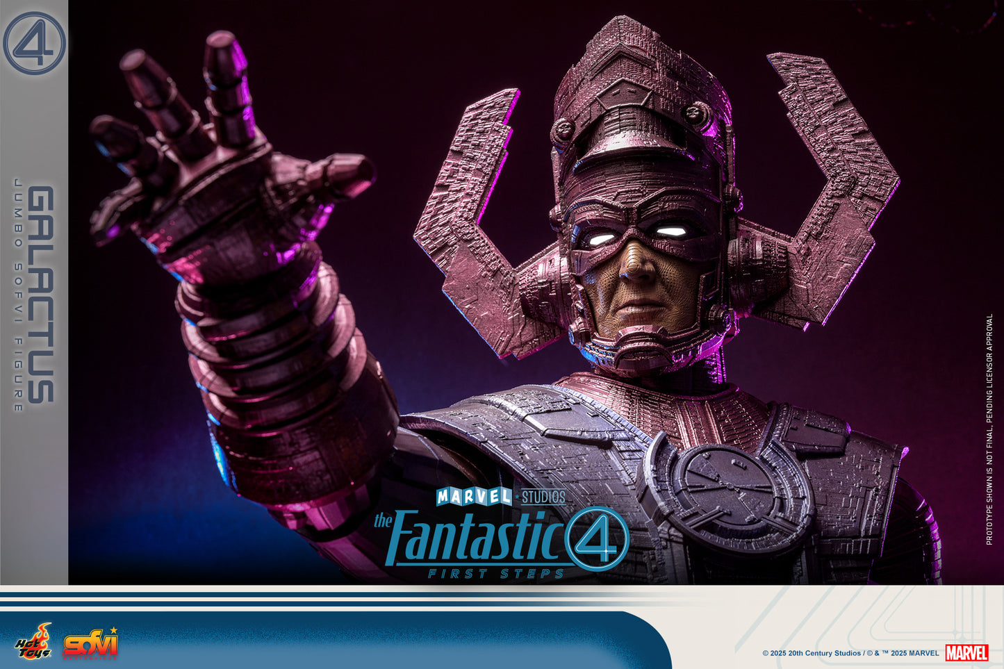 Hot Toys – SMS001J – The Fantastic Four: First Steps: Galactus Jumbo SOFVI Collectible Figure