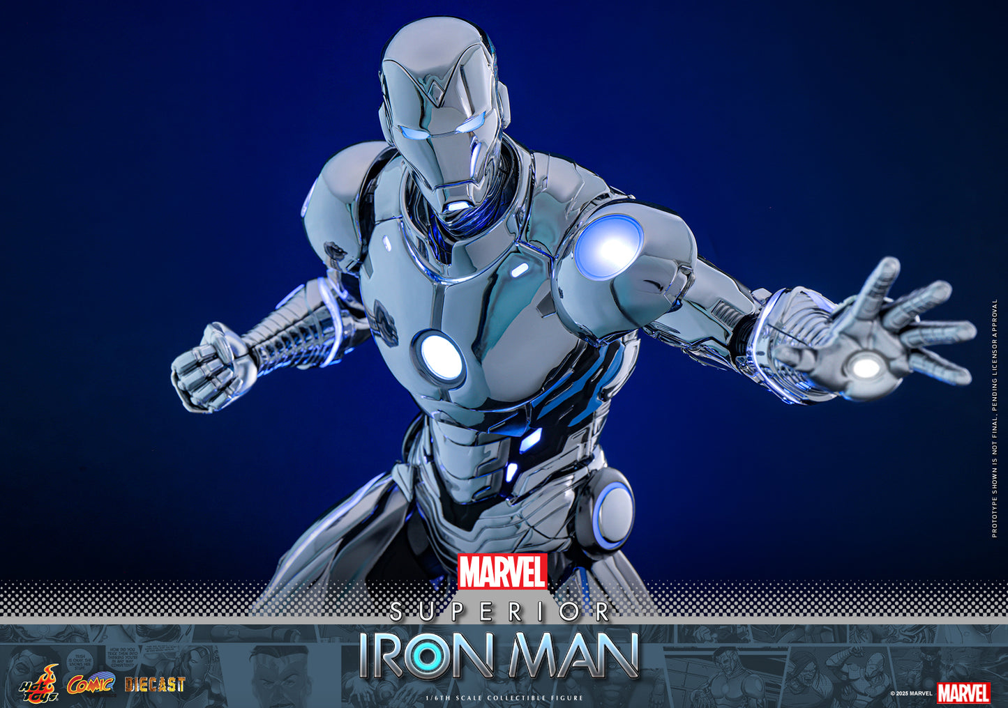 Hot Toys – CMS026D73 – Marvel Comics: Superior Iron Man 1/6th scale Diecast Collectible Figure
