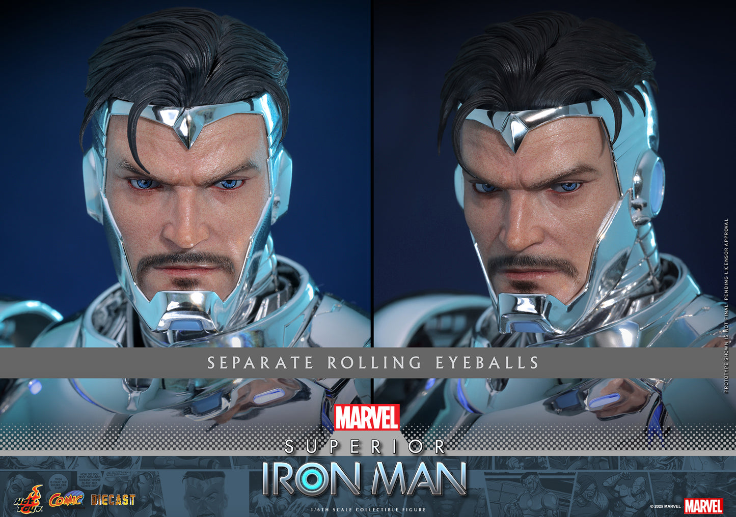 Hot Toys – CMS026D73 – Marvel Comics: Superior Iron Man 1/6th scale Diecast Collectible Figure