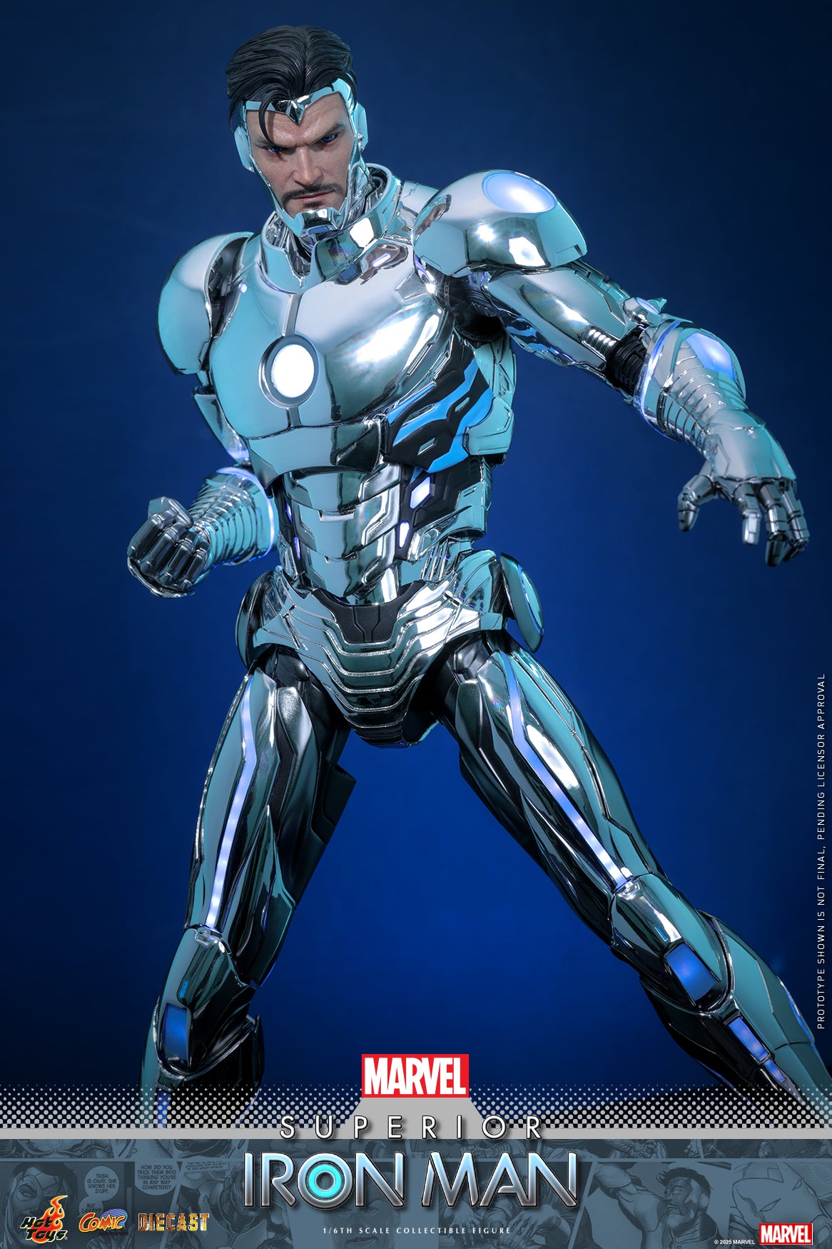 Hot Toys – CMS026D73 – Marvel Comics: Superior Iron Man 1/6th scale Diecast Collectible Figure