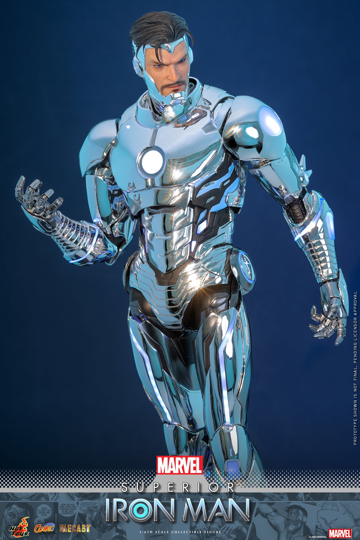Hot Toys – CMS026D73 – Marvel Comics: Superior Iron Man 1/6th scale Diecast Collectible Figure