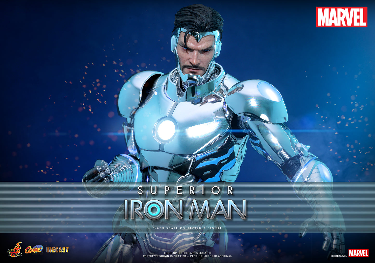 Hot Toys – CMS026D73 – Marvel Comics: Superior Iron Man 1/6th scale Diecast Collectible Figure