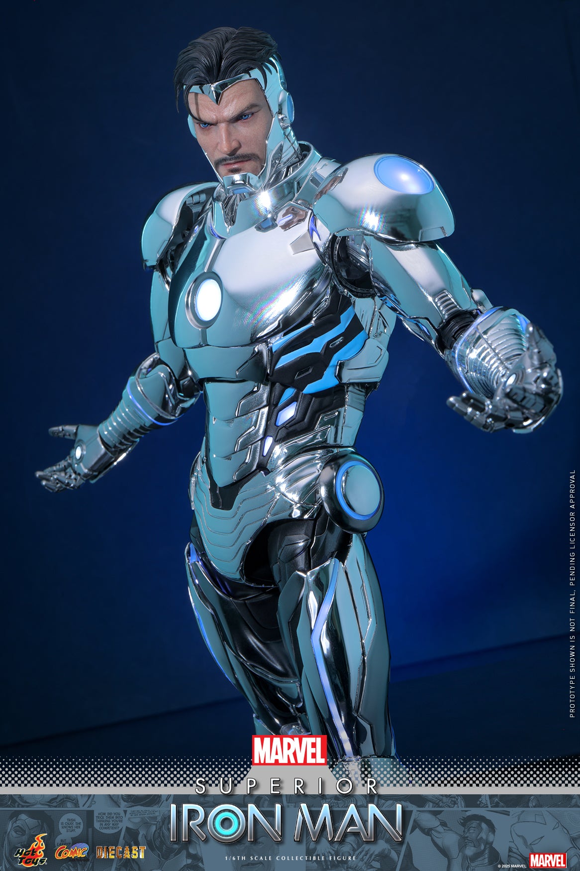 Hot Toys – CMS026D73 – Marvel Comics: Superior Iron Man 1/6th scale Diecast Collectible Figure