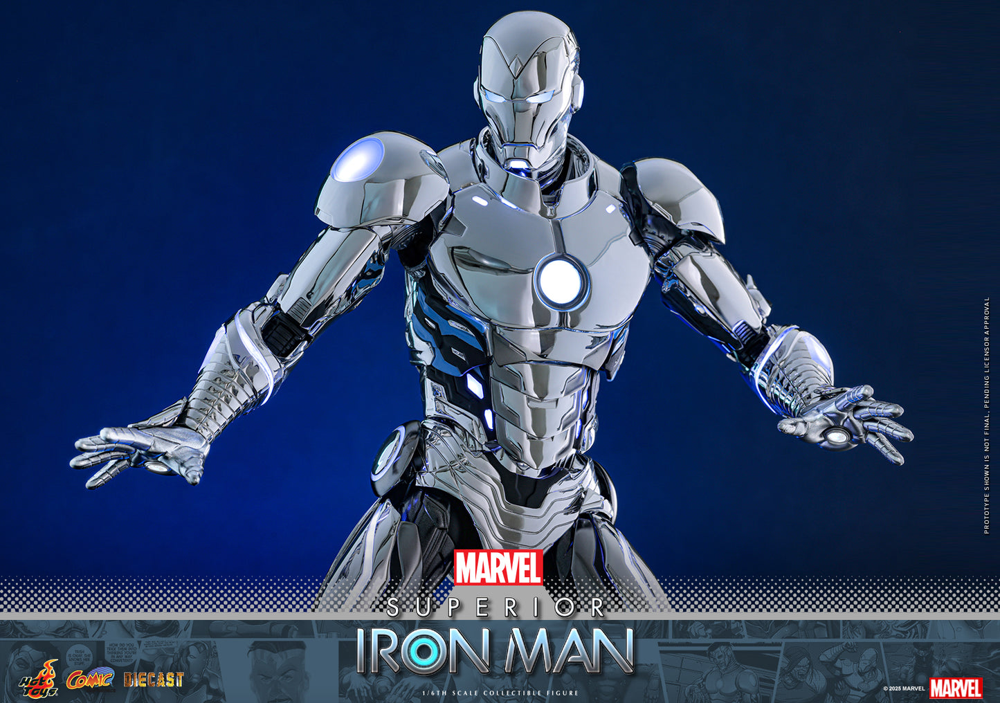 Hot Toys – CMS026D73 – Marvel Comics: Superior Iron Man 1/6th scale Diecast Collectible Figure