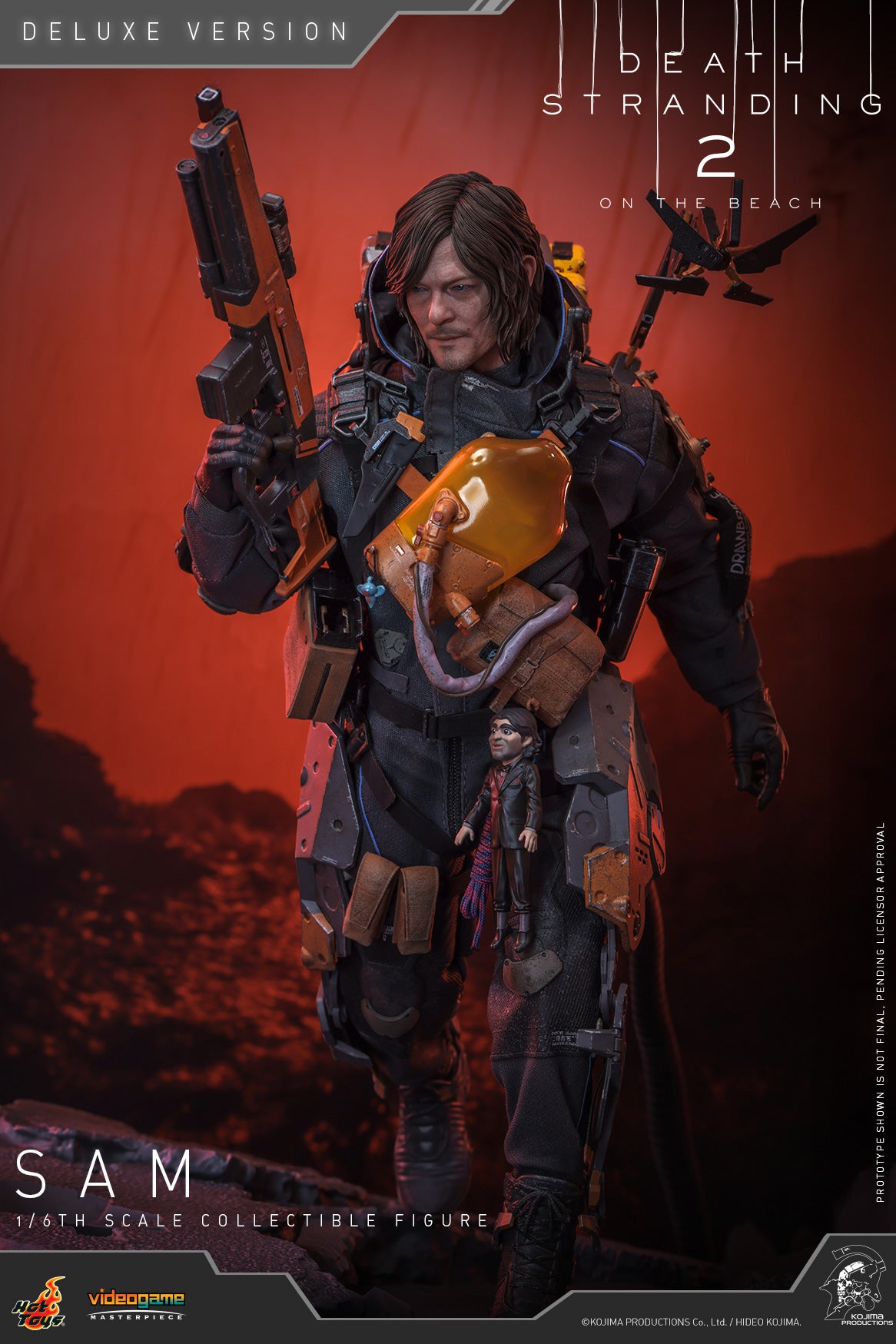 Hot Toys – VGM76 – Death Stranding 2: On The Beach: 1/6th Scale Sam (Deluxe Version)