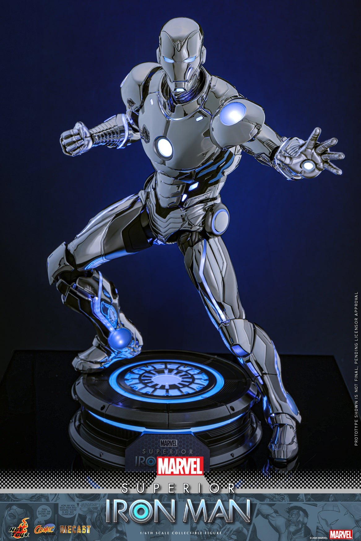 Hot Toys – CMS026D73 – Marvel Comics: Superior Iron Man 1/6th scale Diecast Collectible Figure