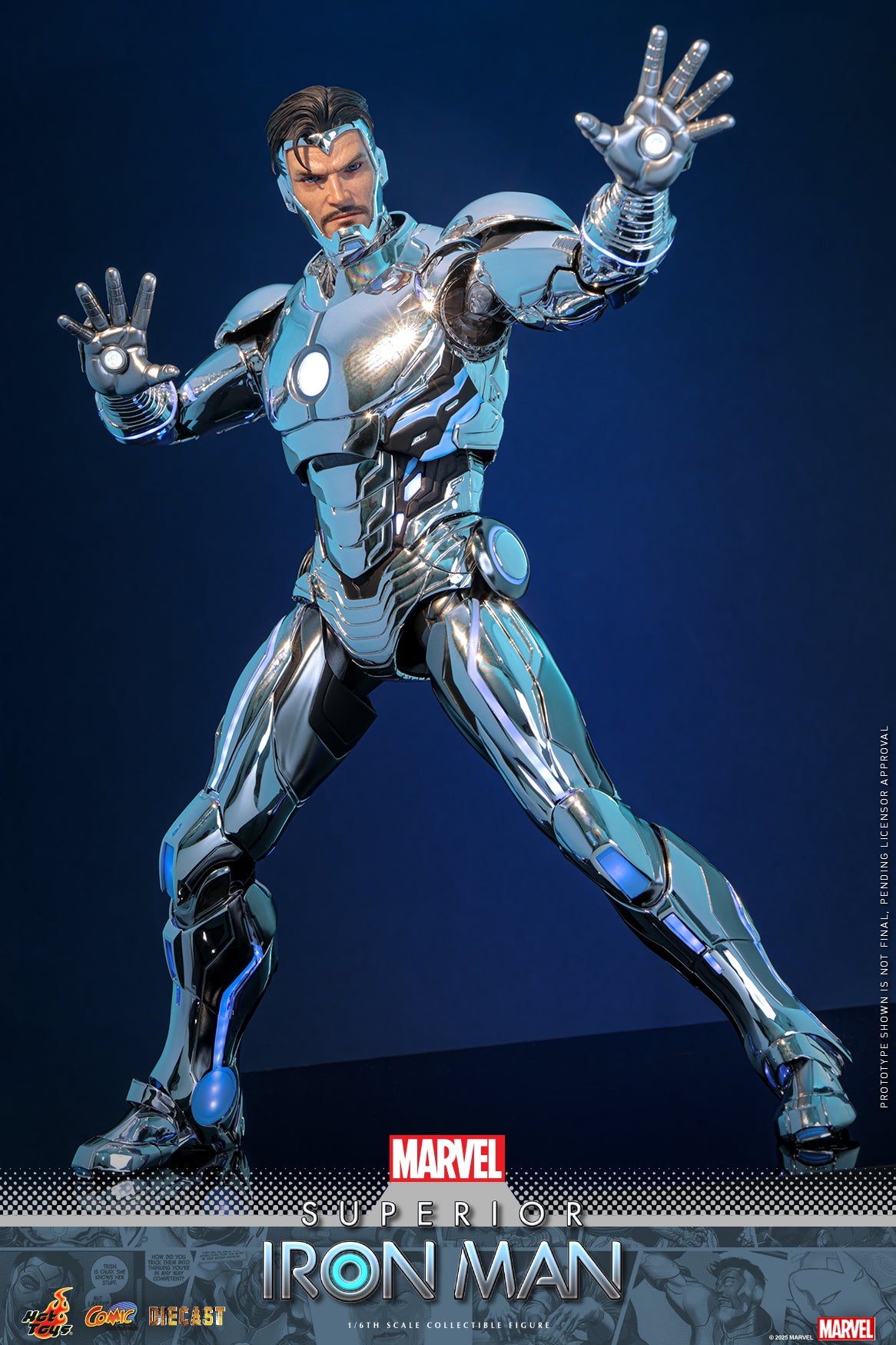 Hot Toys – CMS026D73 – Marvel Comics: Superior Iron Man 1/6th scale Diecast Collectible Figure