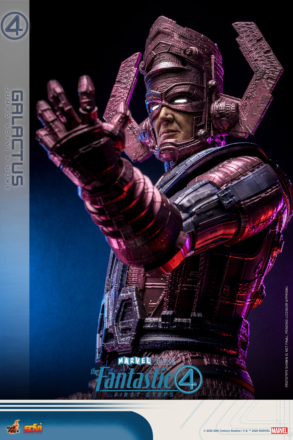 Hot Toys – SMS001J – The Fantastic Four: First Steps: Galactus Jumbo SOFVI Collectible Figure