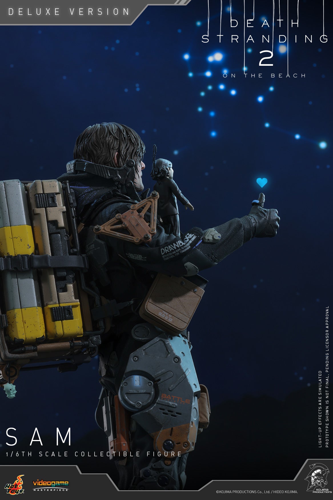 Hot Toys – VGM76 – Death Stranding 2: On The Beach: 1/6th Scale Sam (Deluxe Version)