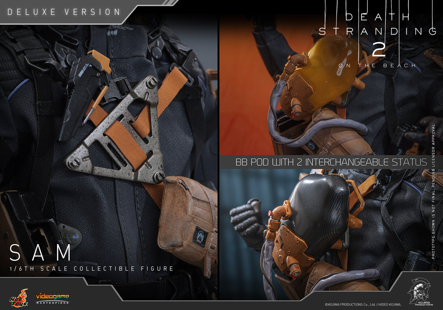 Hot Toys – VGM76 – Death Stranding 2: On The Beach: 1/6th Scale Sam (Deluxe Version)