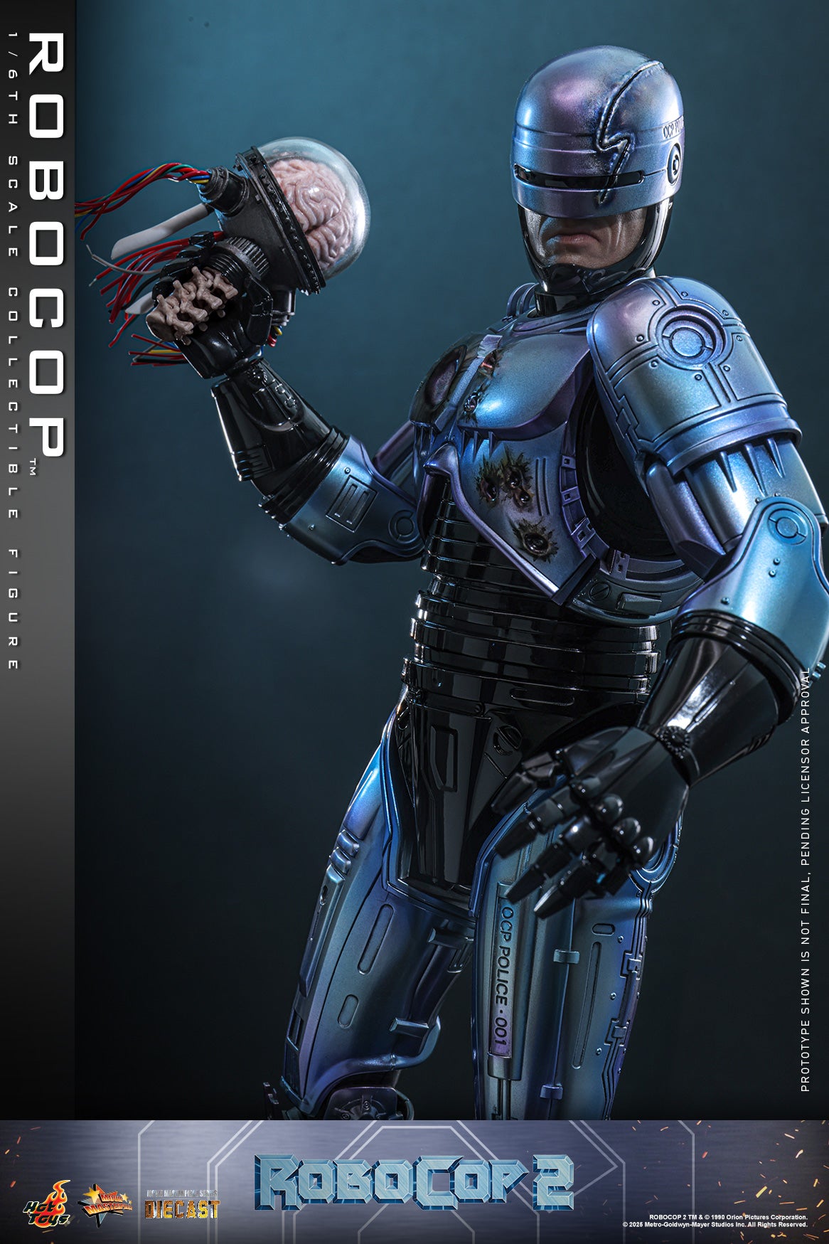 Hot Toys – MMS827D74 – Robocop 2: Robocop 1/6th scale Diecast Collectible Set