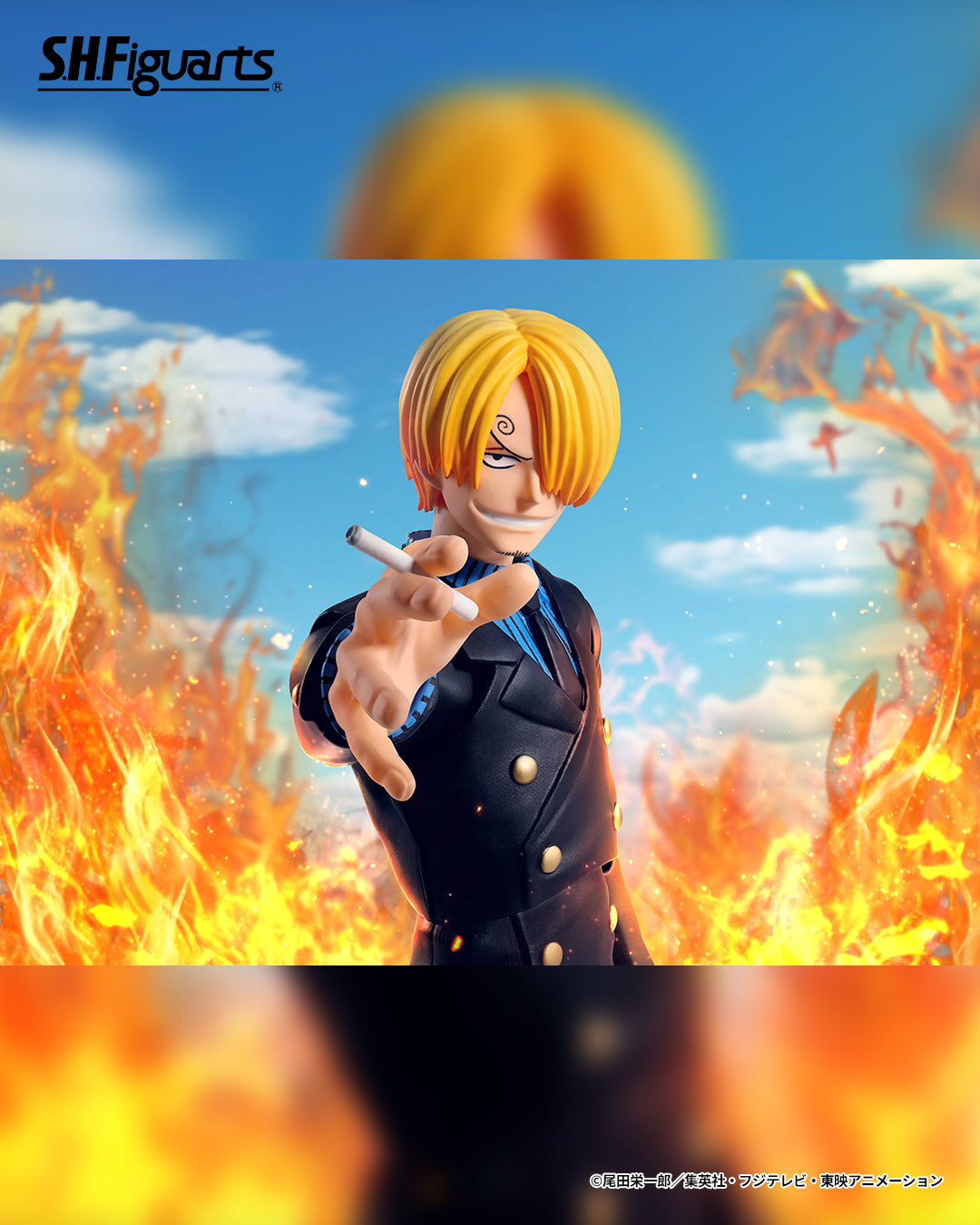 Tamashii Nations - S.H.Figuarts - One Piece: SANJI ROMANCE DAWN