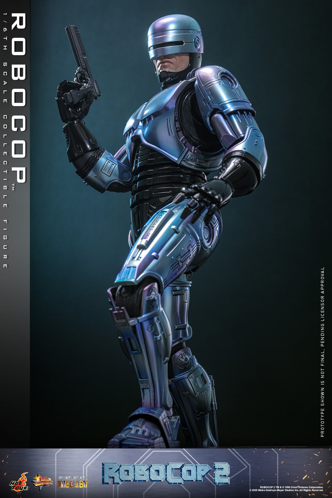 Hot Toys – MMS827D74 – Robocop 2: Robocop 1/6th scale Diecast Collectible Set