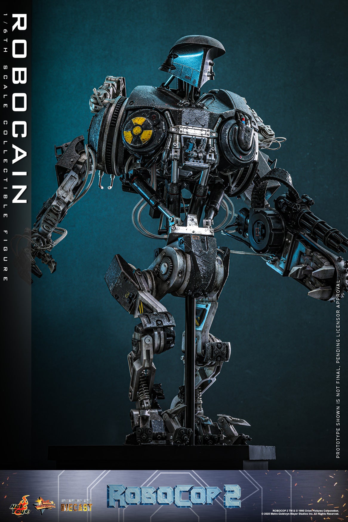 Hot Toys – MMS828D75 – Robocop 2: Robocain 1/6th scale Diecast Collectible Figure