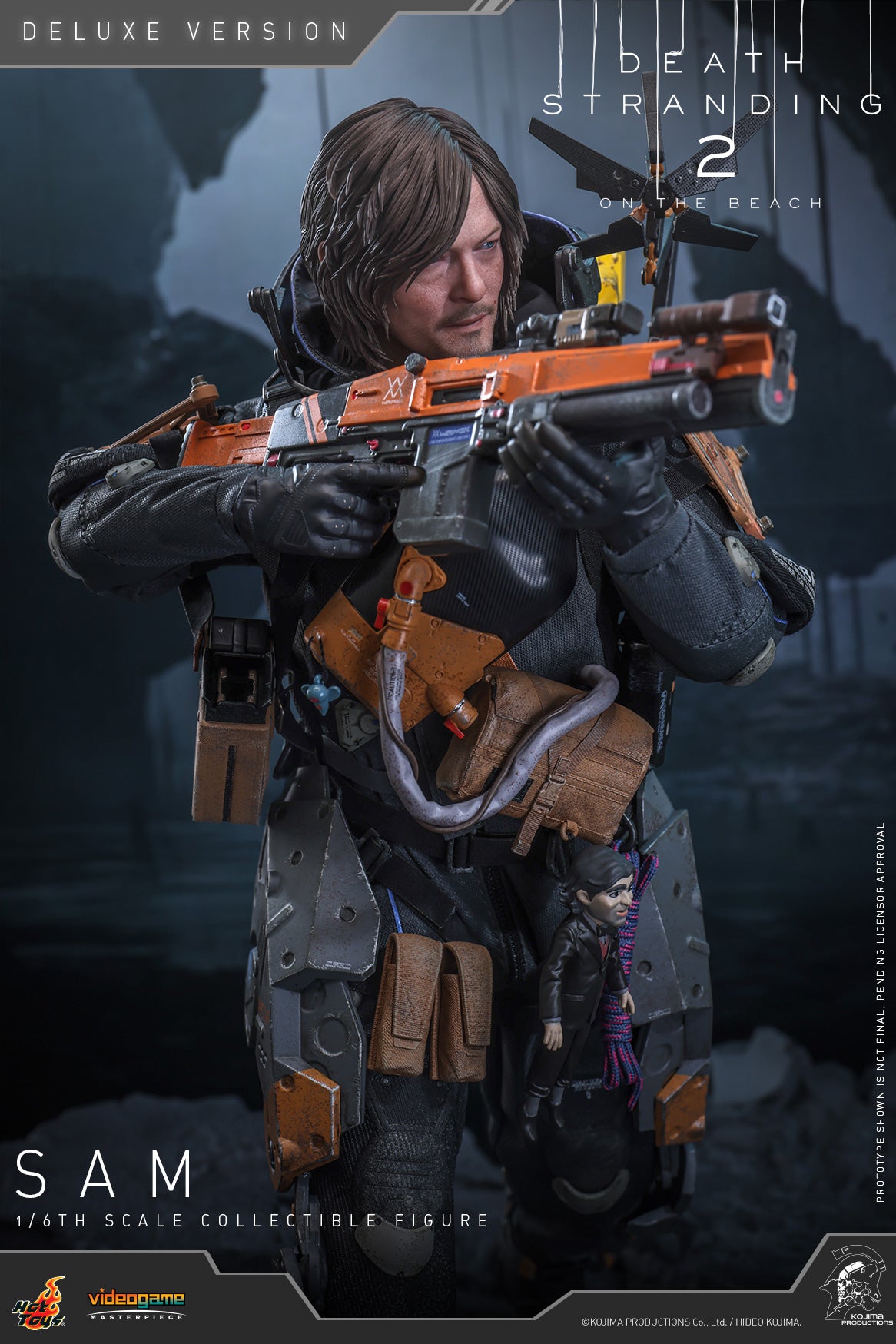 Hot Toys – VGM76 – Death Stranding 2: On The Beach: 1/6th Scale Sam (Deluxe Version)