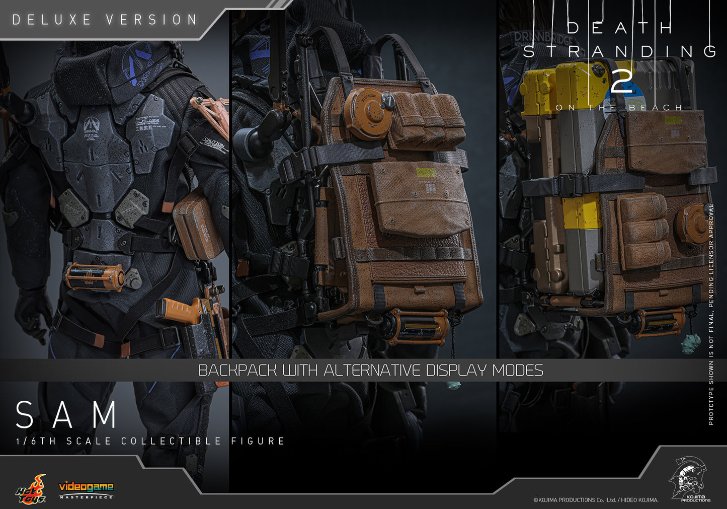 Hot Toys – VGM76 – Death Stranding 2: On The Beach: 1/6th Scale Sam (Deluxe Version)