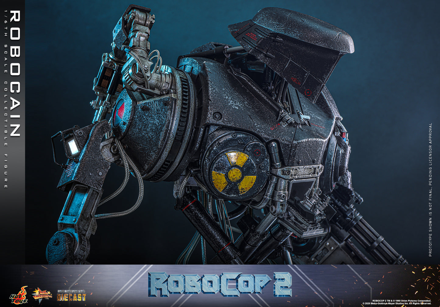 Hot Toys – MMS828D75 – Robocop 2: Robocain 1/6th scale Diecast Collectible Figure