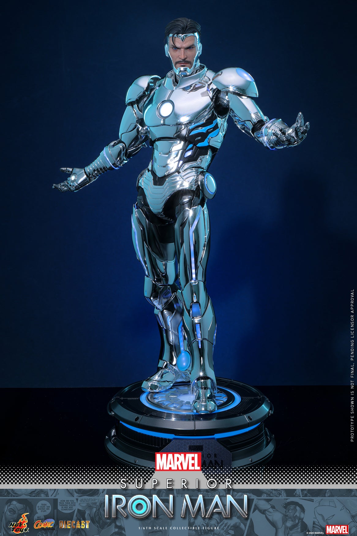 Hot Toys – CMS026D73 – Marvel Comics: Superior Iron Man 1/6th scale Diecast Collectible Figure