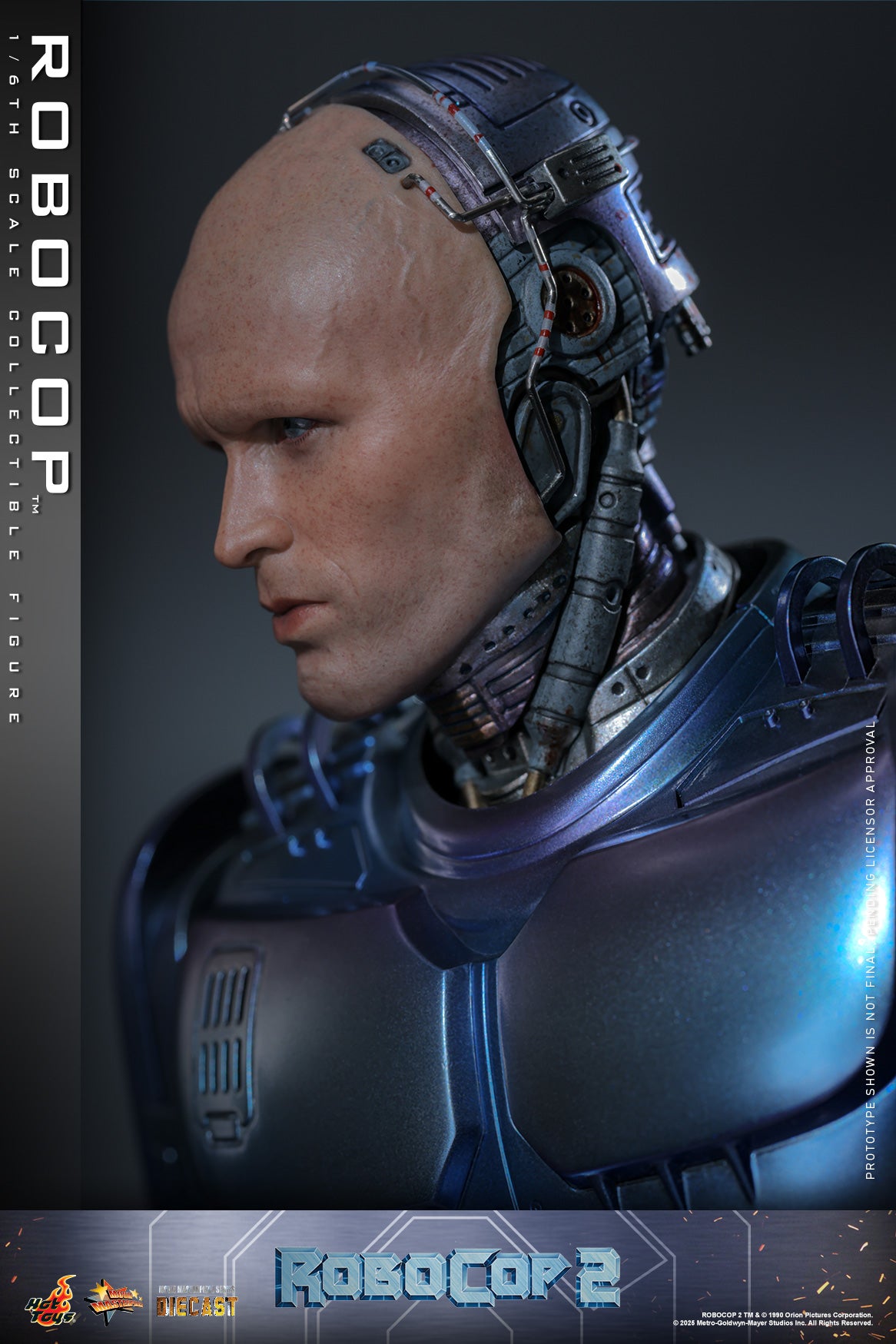 Hot Toys – MMS827D74 – Robocop 2: Robocop 1/6th scale Diecast Collectible Set