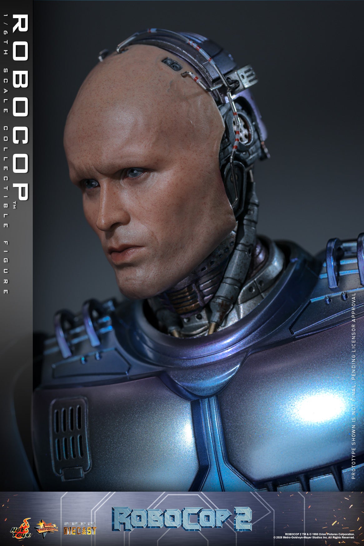 Hot Toys – MMS827D74 – Robocop 2: Robocop 1/6th scale Diecast Collectible Set