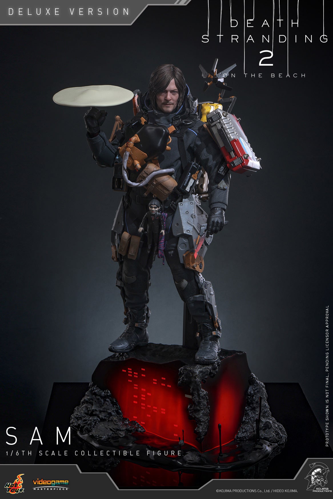 Hot Toys – VGM76 – Death Stranding 2: On The Beach: 1/6th Scale Sam (Deluxe Version)