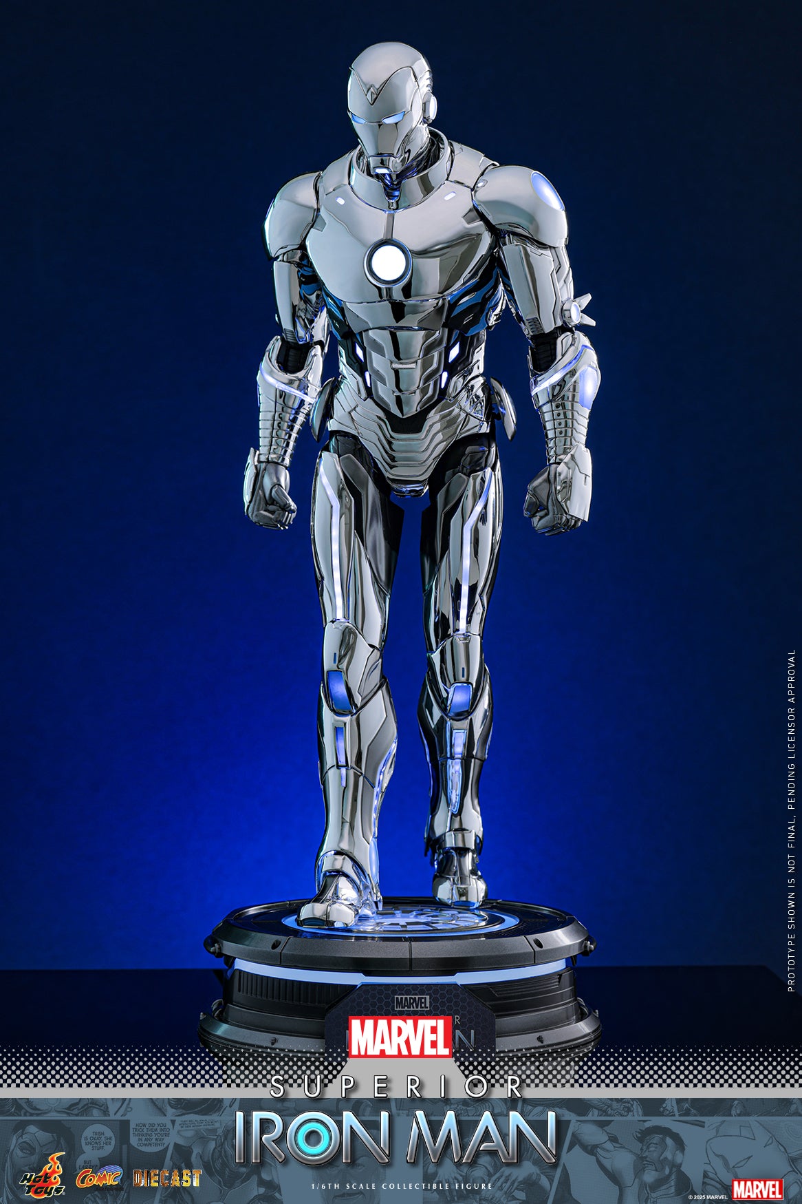 Hot Toys – CMS026D73 – Marvel Comics: Superior Iron Man 1/6th scale Diecast Collectible Figure