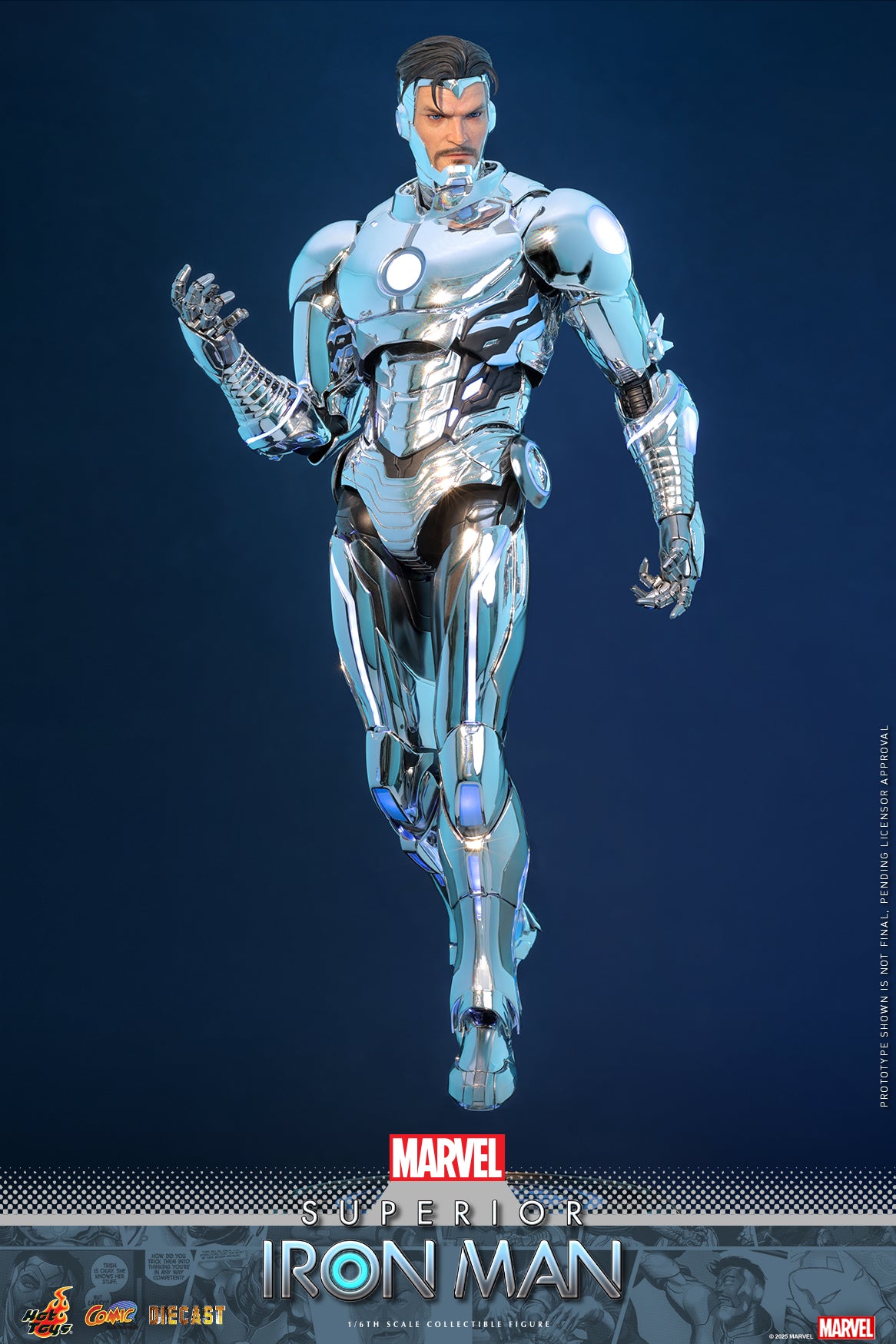 Hot Toys – CMS026D73 – Marvel Comics: Superior Iron Man 1/6th scale Diecast Collectible Figure