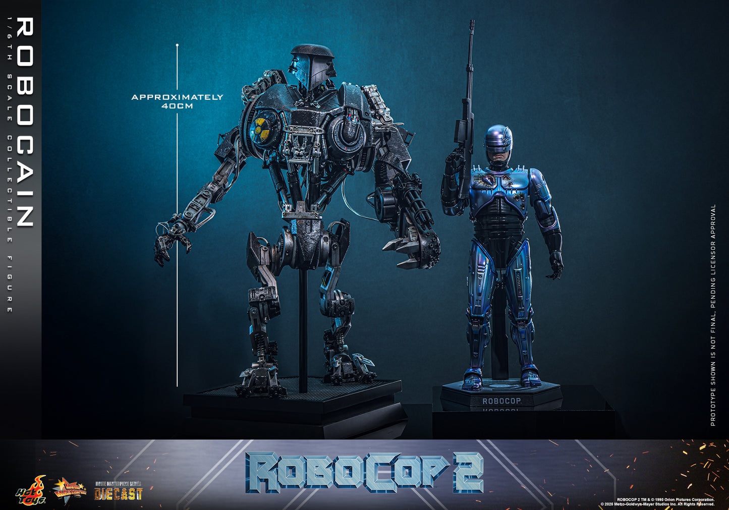 Hot Toys – MMS828D75 – Robocop 2: Robocain 1/6th scale Diecast Collectible Figure