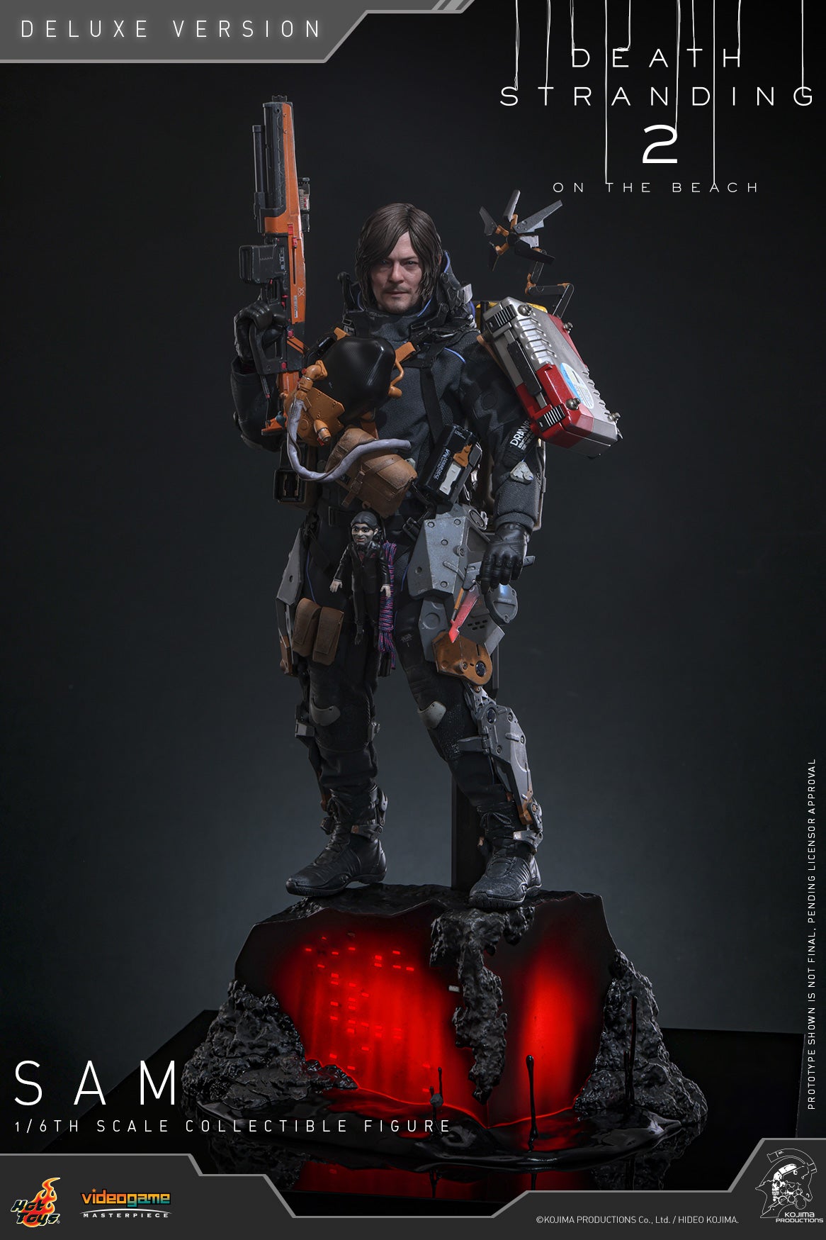 Hot Toys – VGM76 – Death Stranding 2: On The Beach: 1/6th Scale Sam (Deluxe Version)