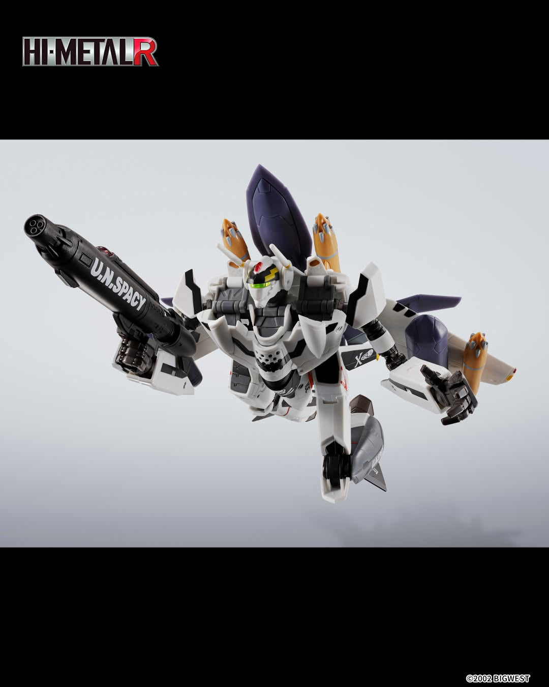 Tamashii Nations - HI Metal R: VF-0S PHOENIX(ROY FOCKER USE)+ QF-2200D-B GHOST