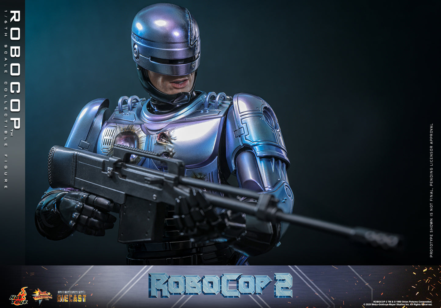 Hot Toys – MMS827D74 – Robocop 2: Robocop 1/6th scale Diecast Collectible Set