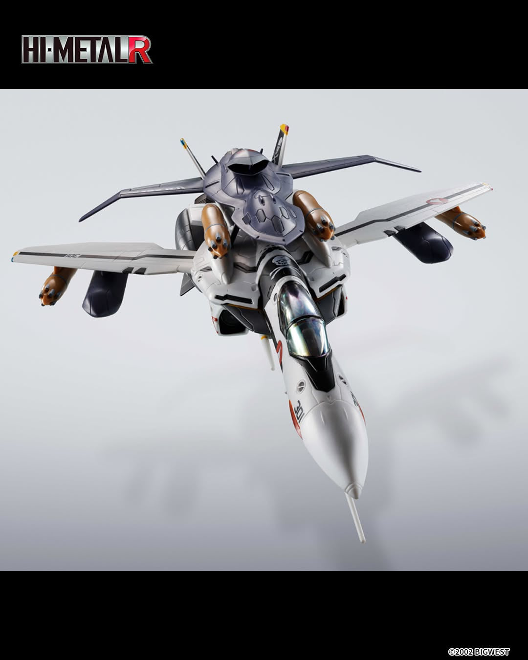 Tamashii Nations - HI Metal R: VF-0S PHOENIX(ROY FOCKER USE)+ QF-2200D-B GHOST