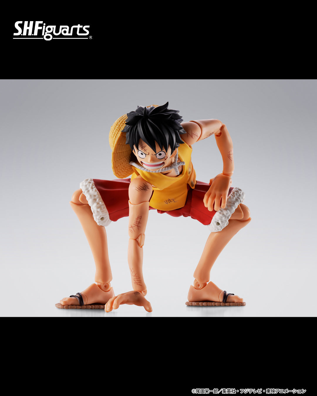 Tamashii Nations - S.H.Figuarts - One Piece: MONKEY.D.LUFFY (Summit War of Marineford)