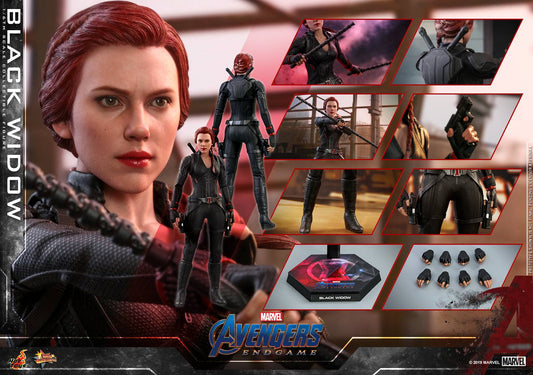PRE-LOVED - Hot Toys - MMS533 - Avengers Endgame: 1/6 Scale Black Widow