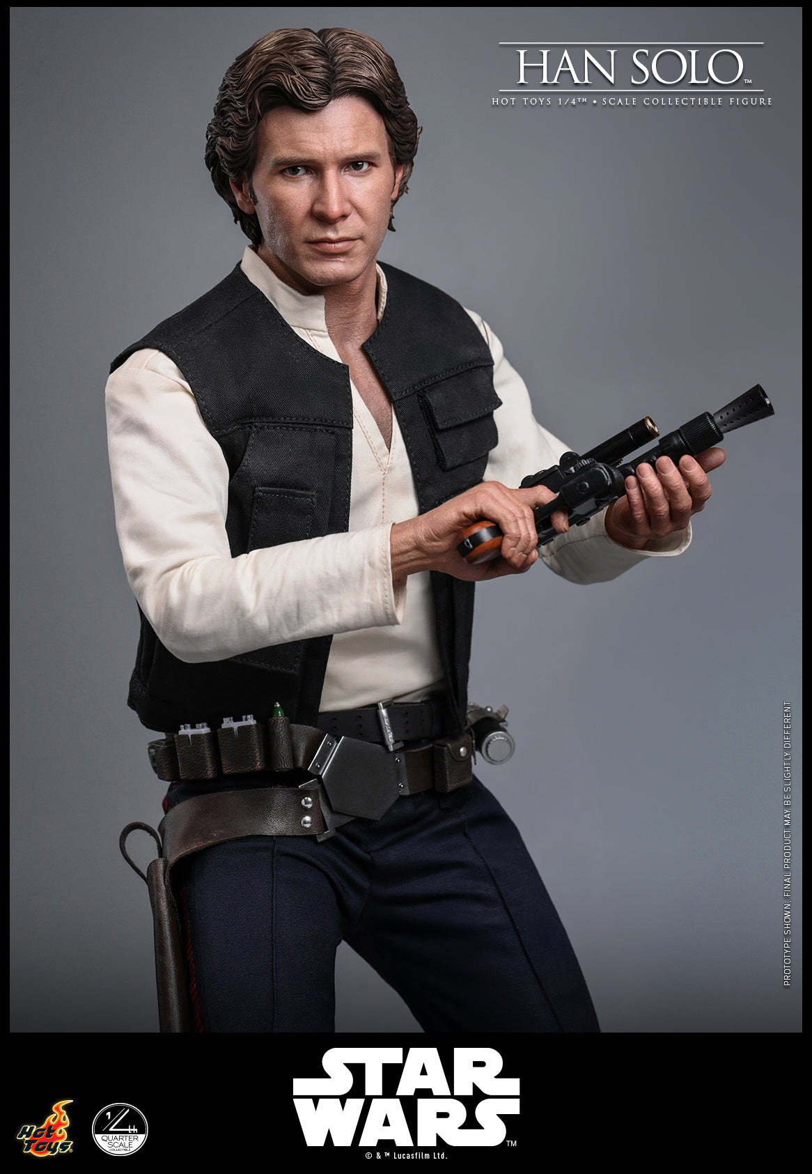 Hot Toys – QS026 – Star Wars: Han Solo 1/4th scale Collectible Figure - Preorder Now!!!