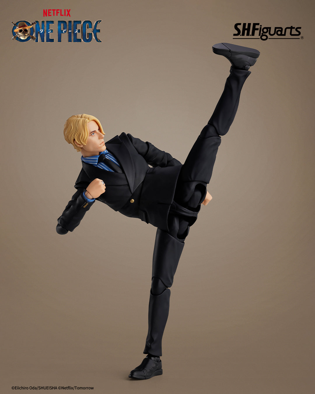 Tamashii Nations - S.H.Figuarts - One Piece (Netflix Series): SANJI Pre-order NOW