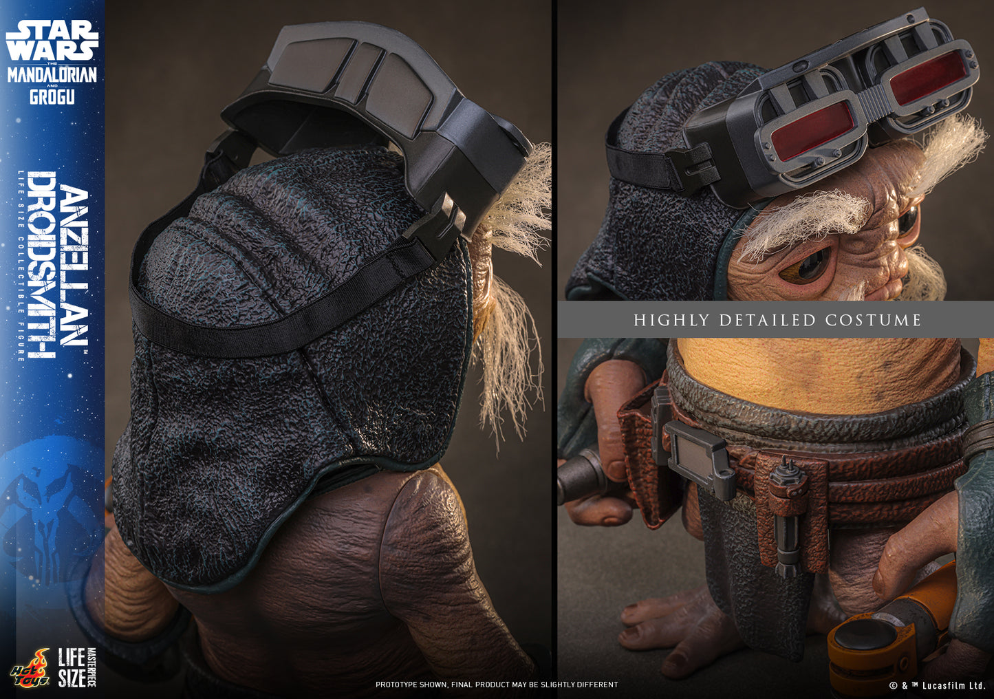 Hot Toys - LMS017 - Star Wars: The Mandalorian & Grogu™ - Anzellan Droidsmith™ Life-Size Collectible Set Pre-order NOW
