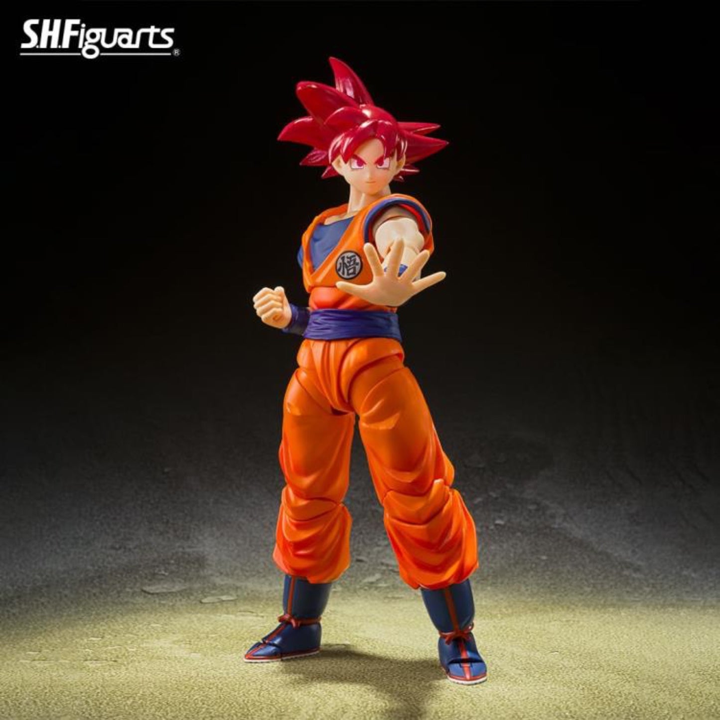 Tamashii Nations - S.H.FIGUARTS - Dragon Ball Super Super Saiyan God Son Goku - Saiyan God Instilled with the Light of Righteous Heart