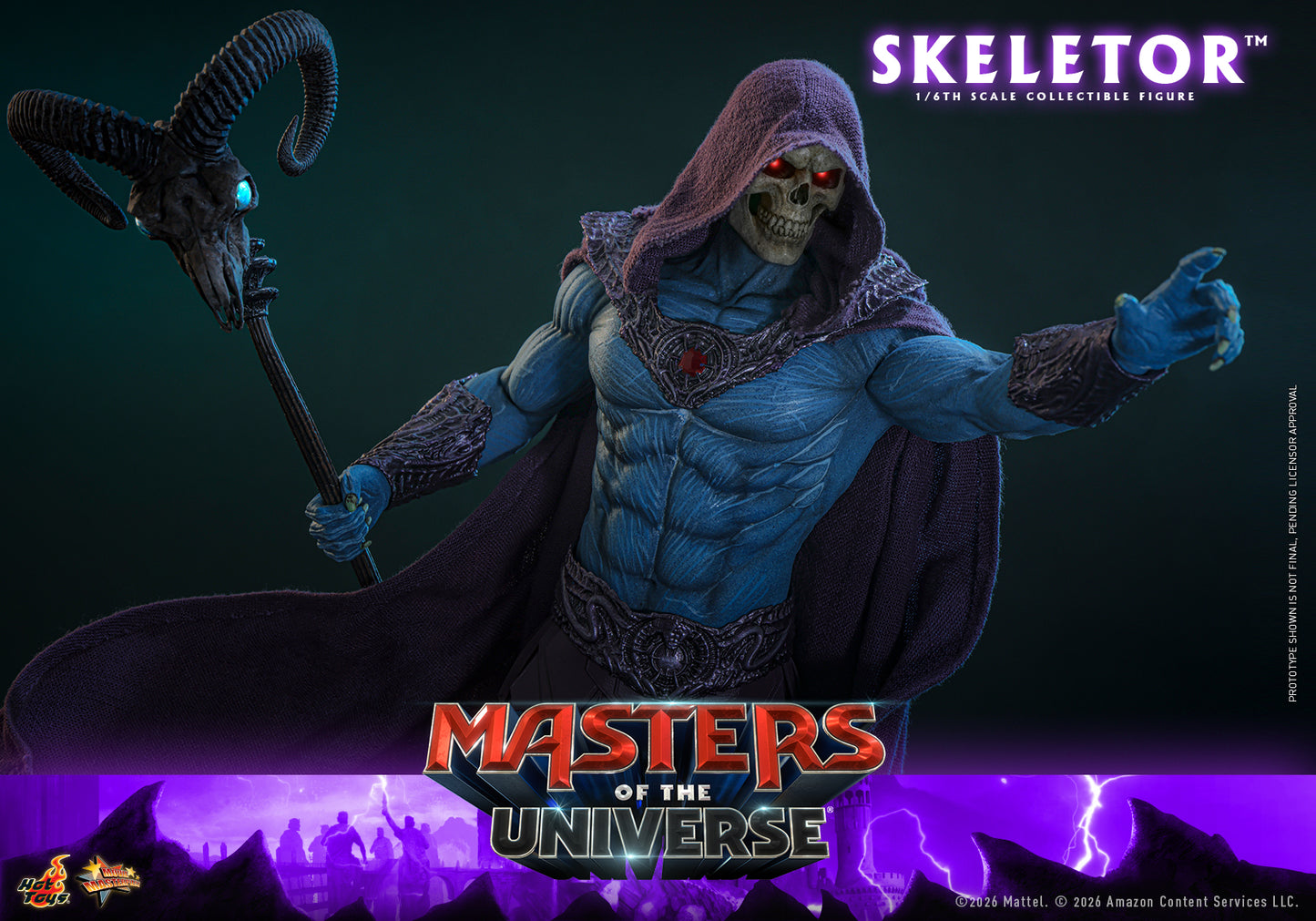 Hot Toys - MMS889 - Master of the Universe: Skeletor 1/6th scale Collectible Figure - Pre-order