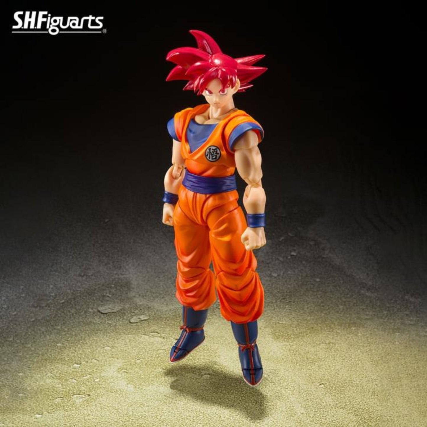 Tamashii Nations - S.H.FIGUARTS - Dragon Ball Super Super Saiyan God Son Goku - Saiyan God Instilled with the Light of Righteous Heart