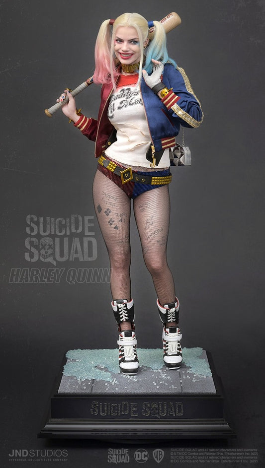 PRE-LOVED - JND STUDIOS - SUICIDE SQUAD - HMS-005 - 1/3 SCALE HARLEY QUINN