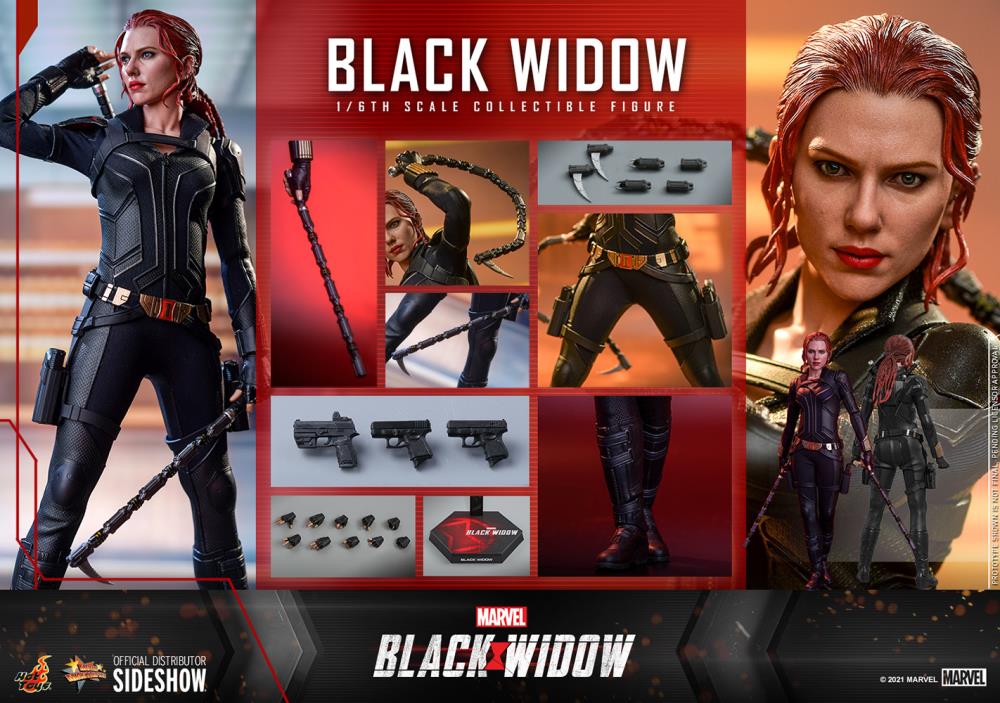 Hot Toys - MMS603 - Black Widow: 1/6 Scale Black Widow (Black Suit)