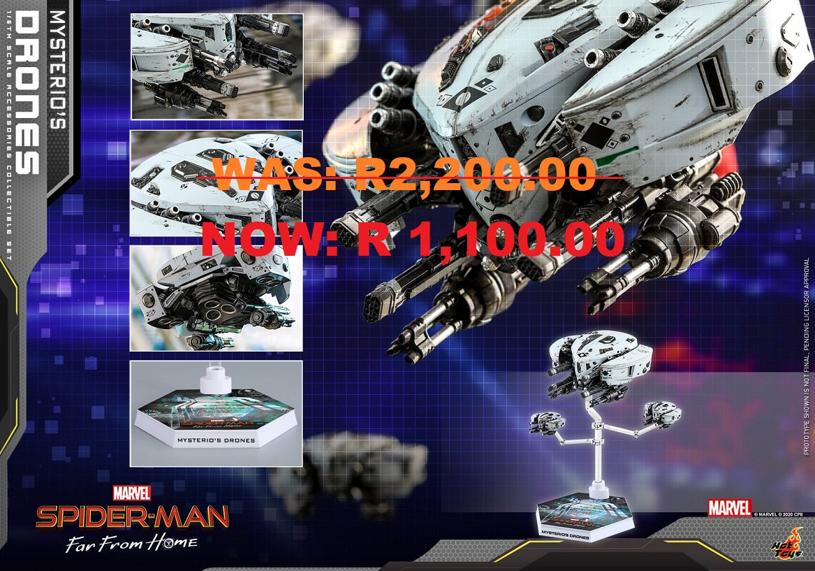 Black Friday Special - HOT TOYS - ACS011 - MYSTERIO'S DRONES